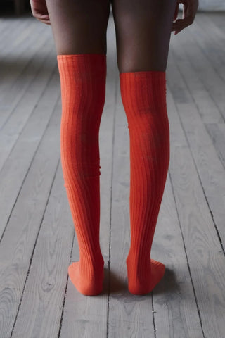 Over Knee Socks - Scopa Red