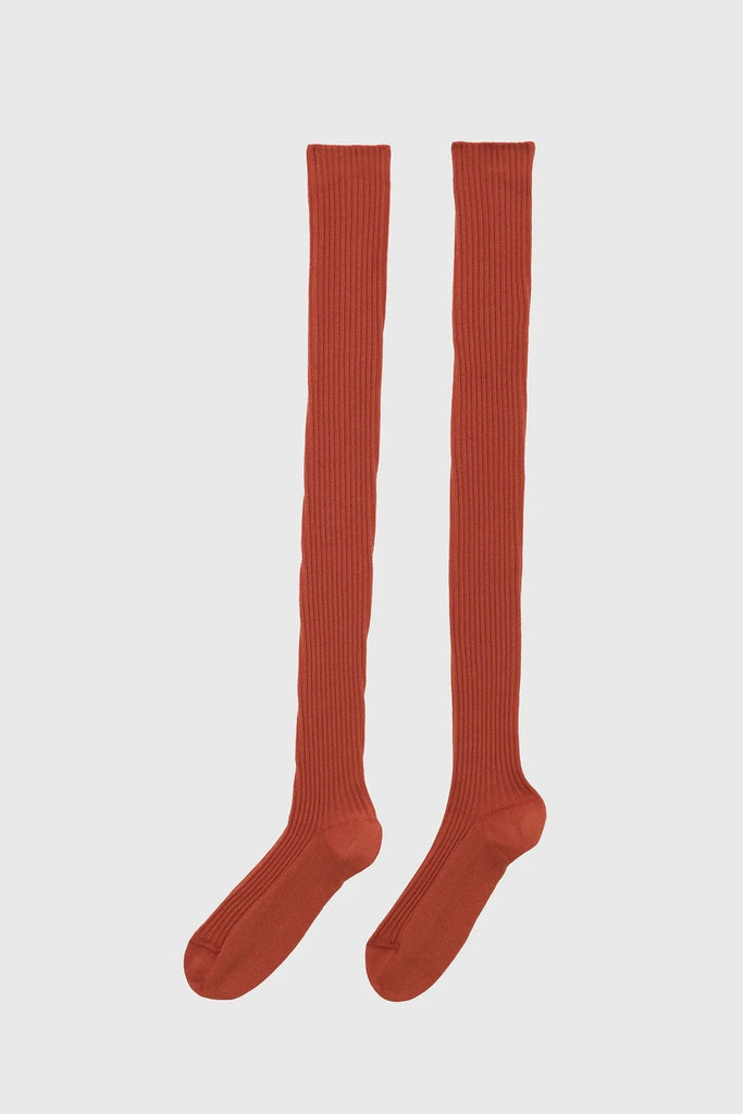 Over Knee Socks - Scopa Red