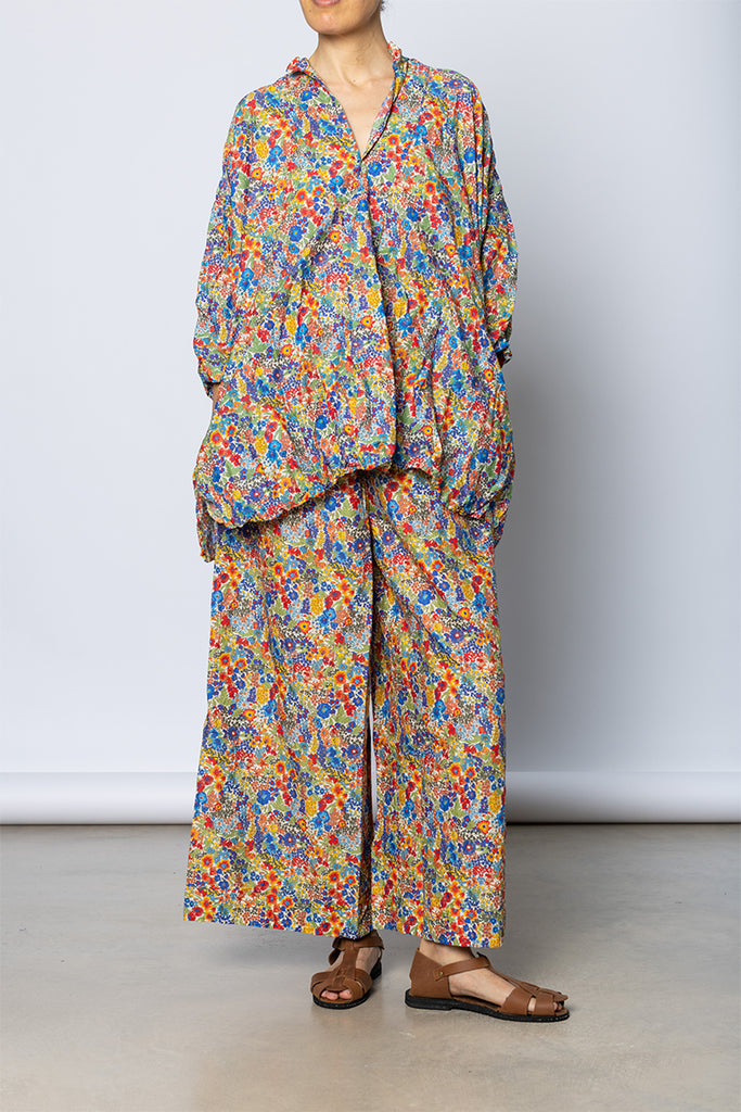 Pantalone Trousers Pigiama Tasche Lavato - Liberty B