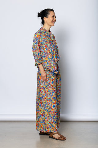 Pantalone Trousers Pigiama Tasche Lavato - Liberty B