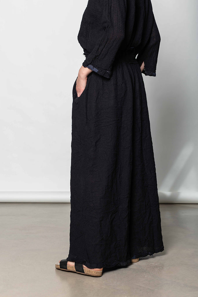 Pantalone Trousers Remi Lavato - Nero