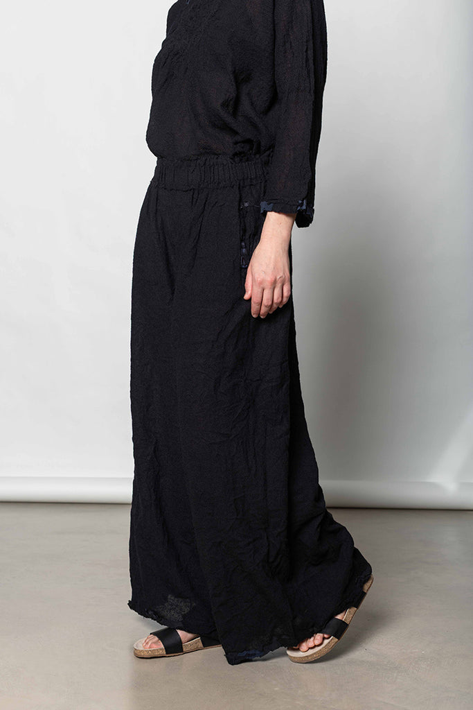 Pantalone Trousers Remi Lavato - Nero