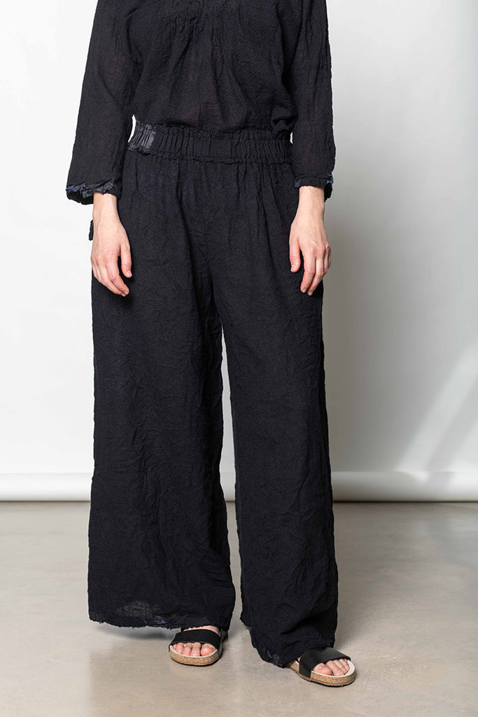 Pantalone Trousers Remi Lavato - Nero