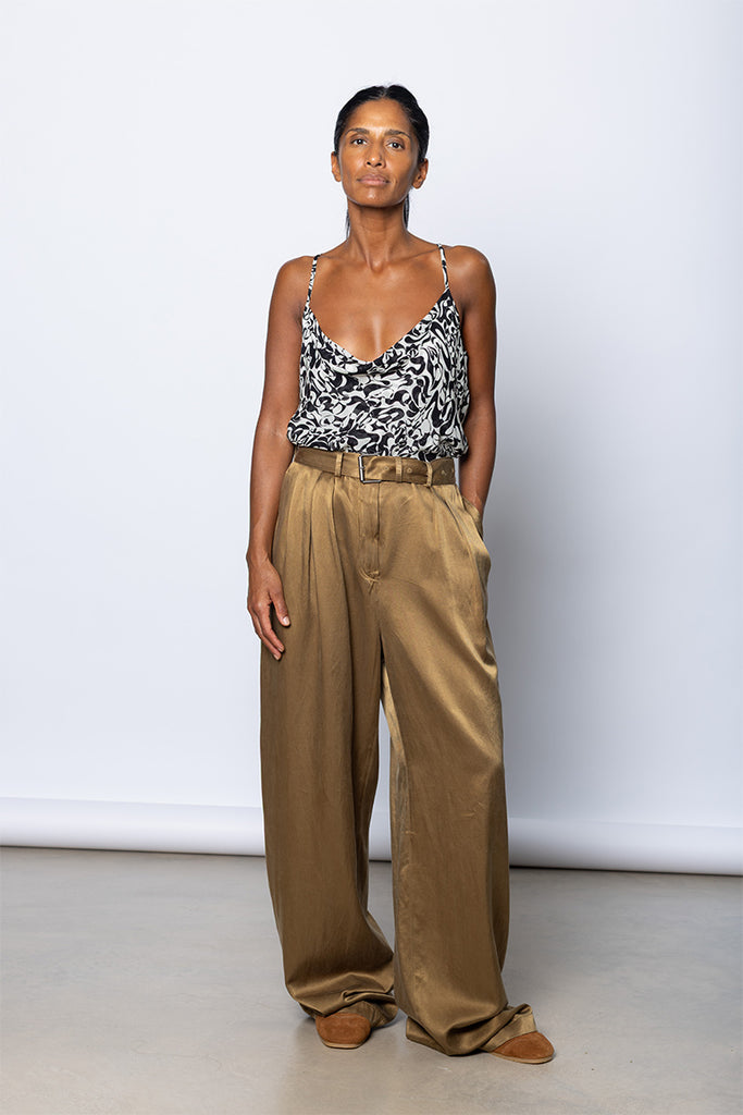 Peaches Bis Pants - Umber