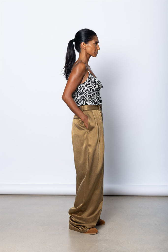 Peaches Bis Pants - Umber