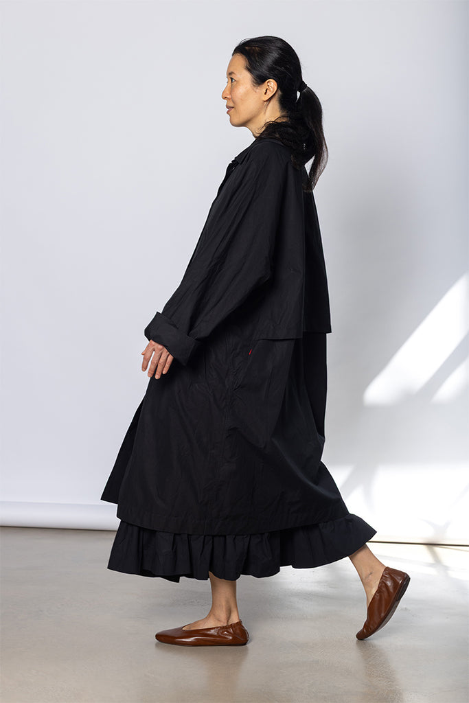 Peche Coat - Black