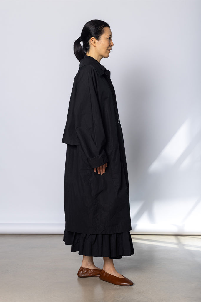 Peche Coat - Black