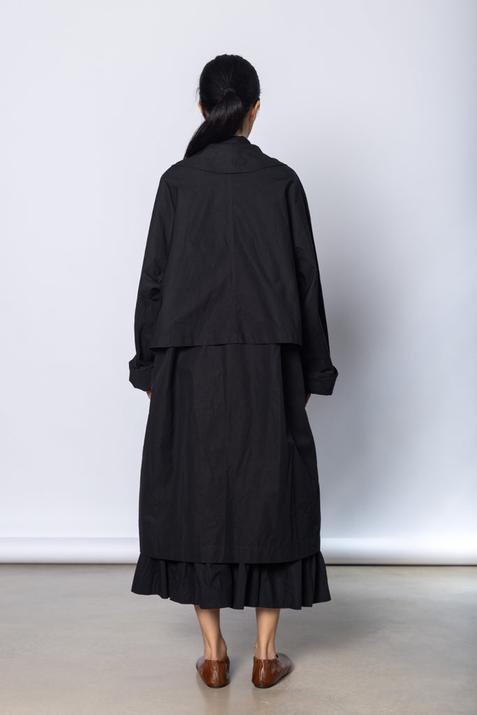 Peche Coat - Black