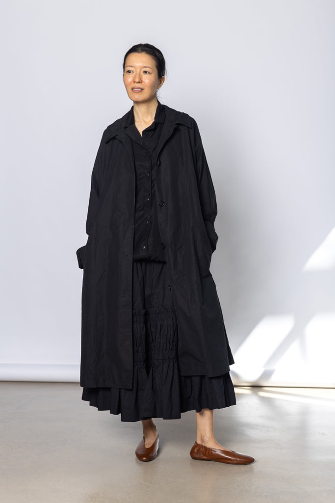Peche Coat - Black