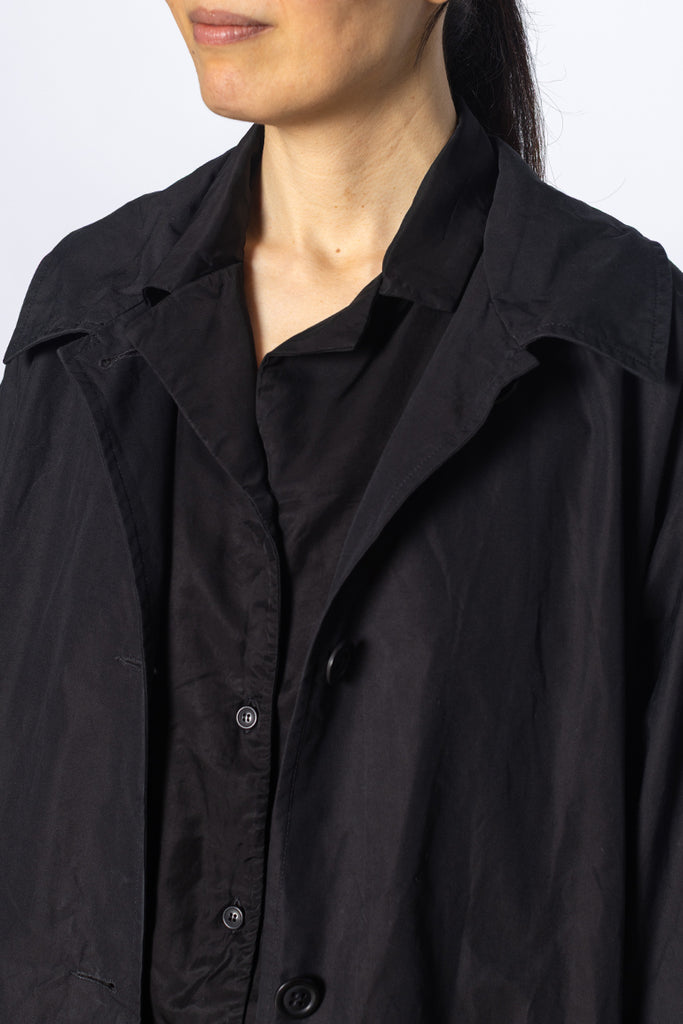 Peche Coat - Black