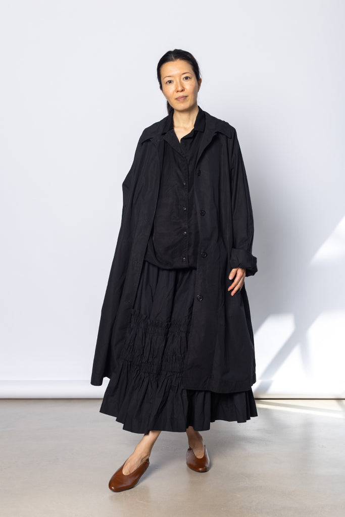 Peche Coat - Black