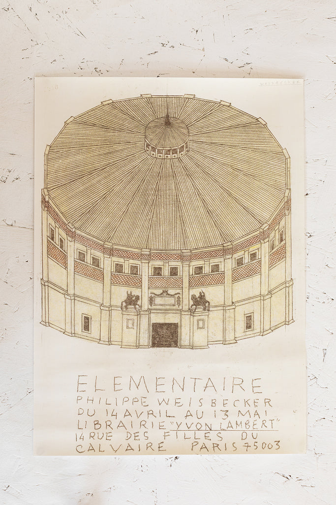 Philippe Weisbecker Poster - Élémentaire
