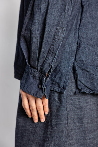 Washed Denim Shirt - Indigo