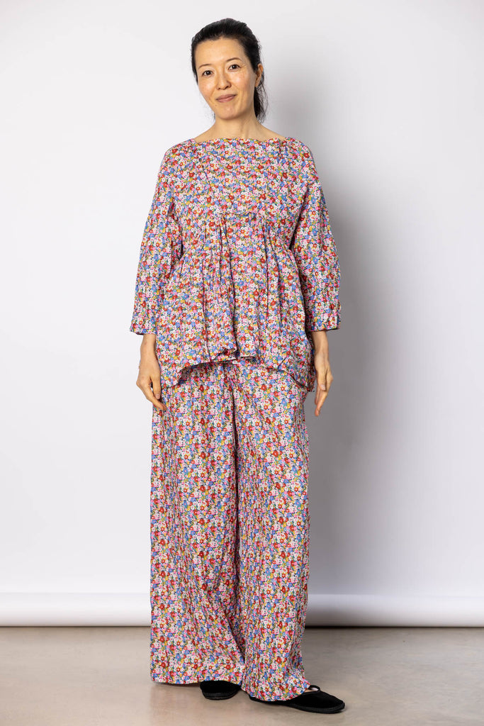 Washed Liberty Floral Blouse - Multi