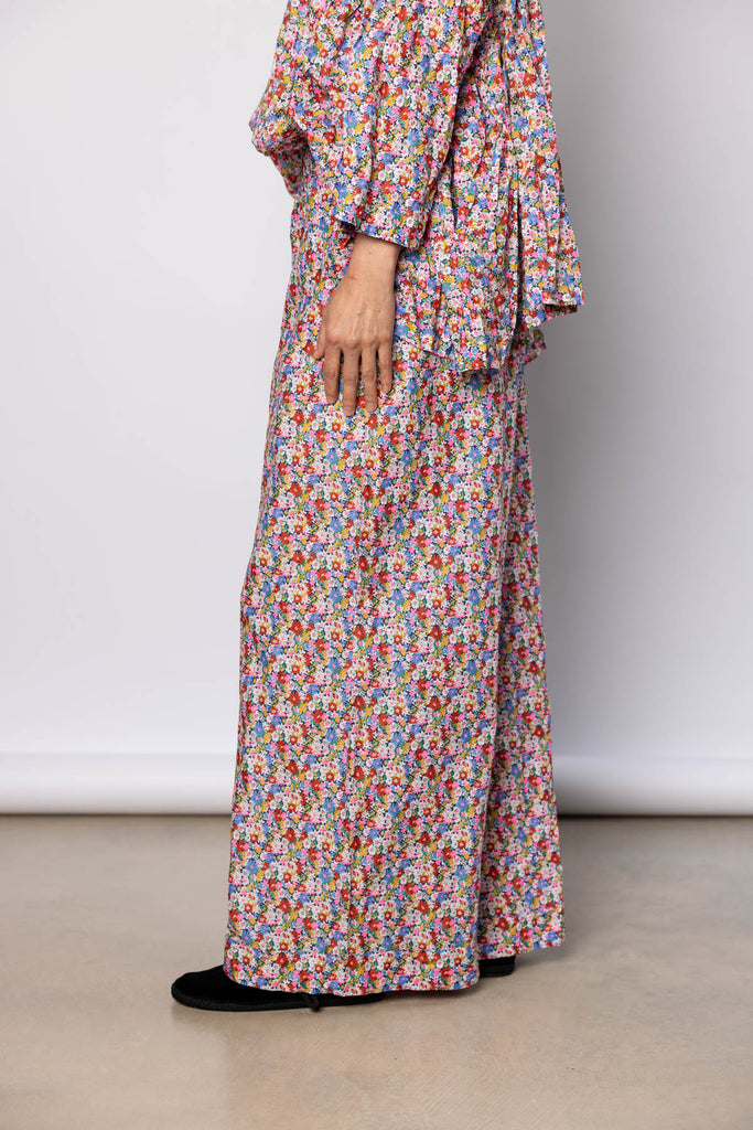 Washed Liberty Floral Pigiama Pant - Multi