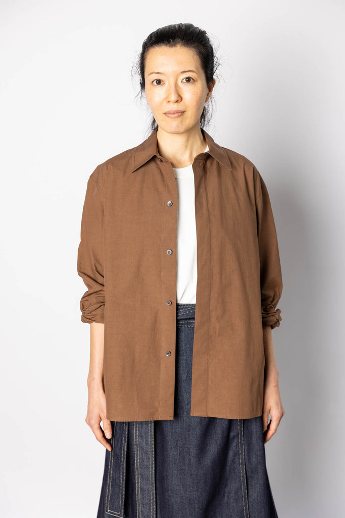 Breton Shirt - Chestnut
