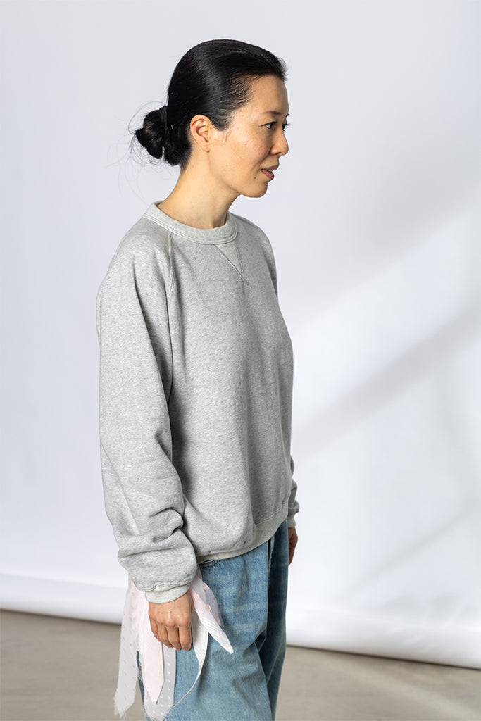 Poli'Ahu Crew Neck Sweatshirt - Hambledon Grey