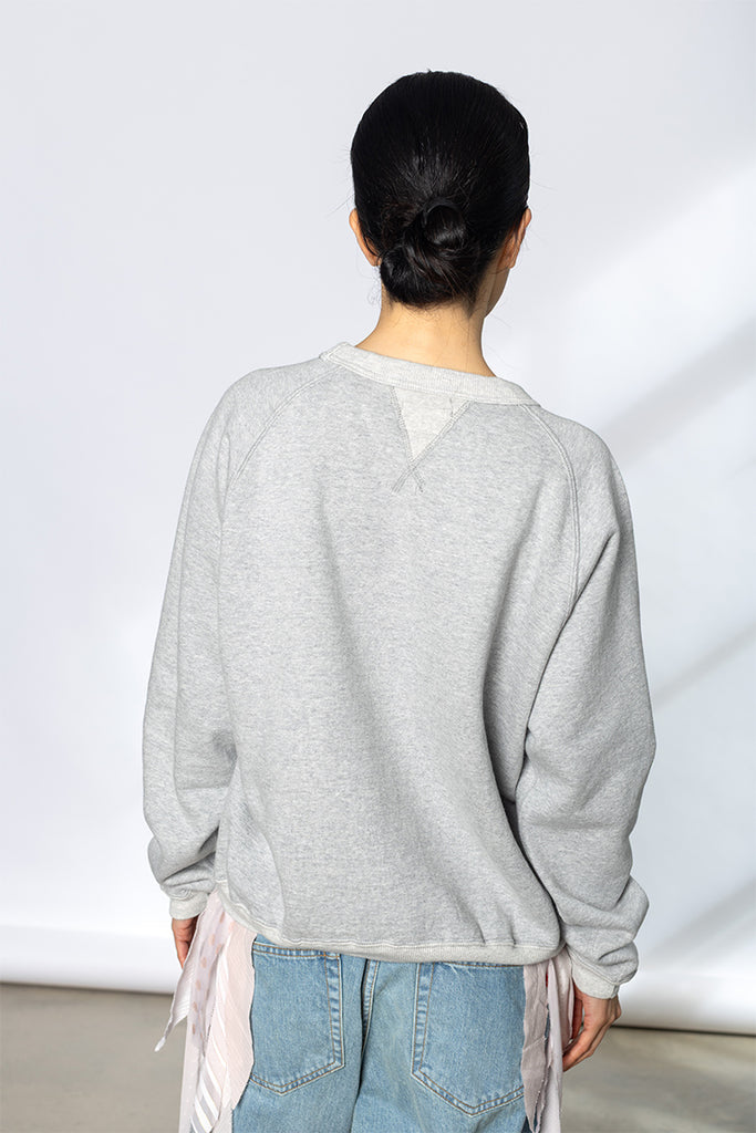 Poli'Ahu Crew Neck Sweatshirt - Hambledon Grey