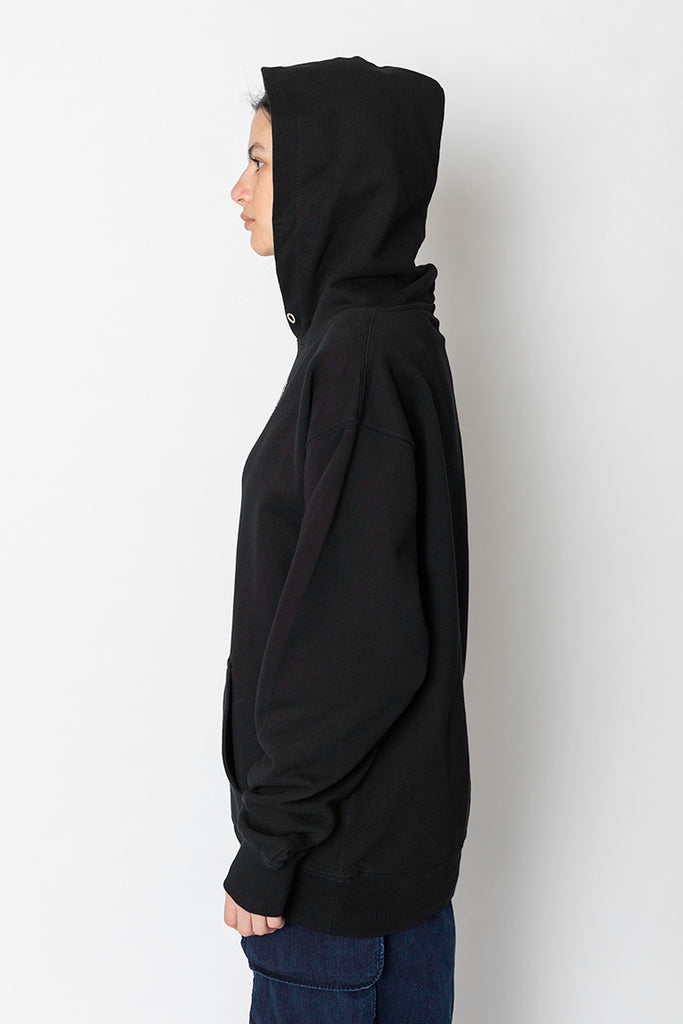 Printed Hoodie - Black