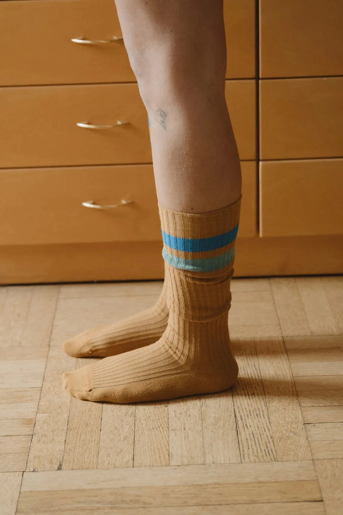 Race Knee Socks - Silva Brown