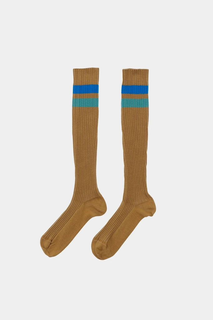 Race Knee Socks - Silva Brown