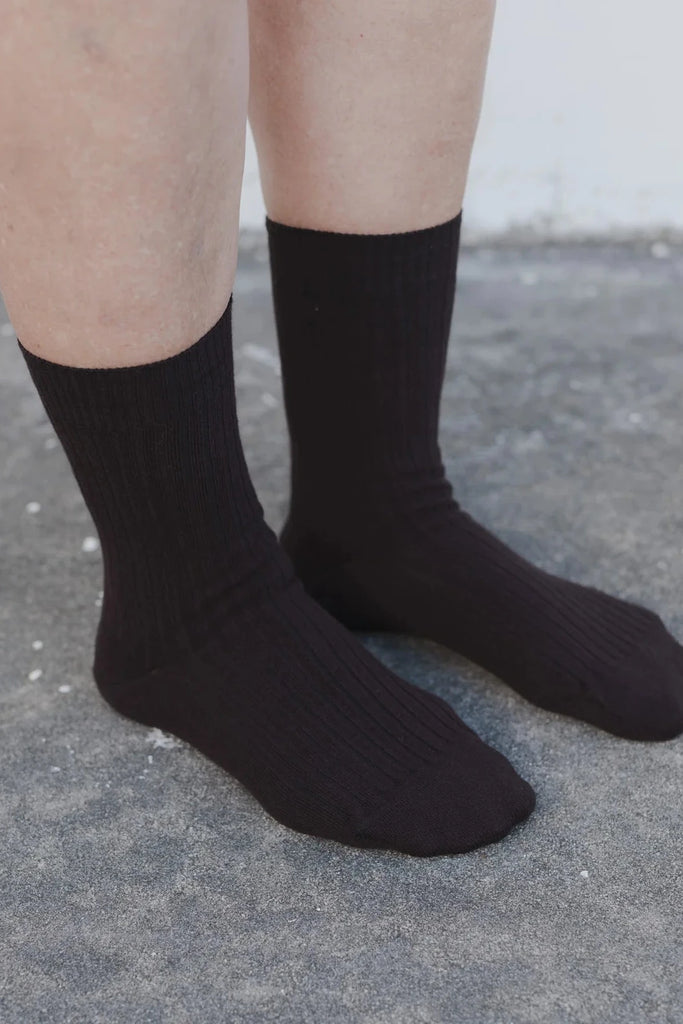 Rib Ankle Socks - Tactile