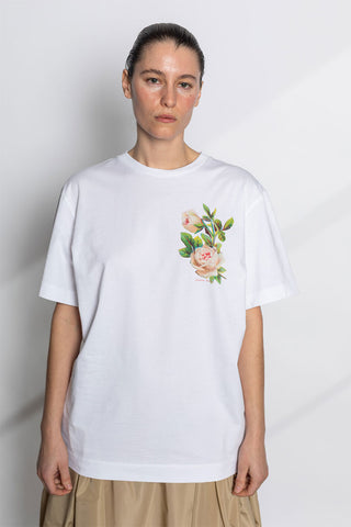Rose Bouquet T-Shirt - White