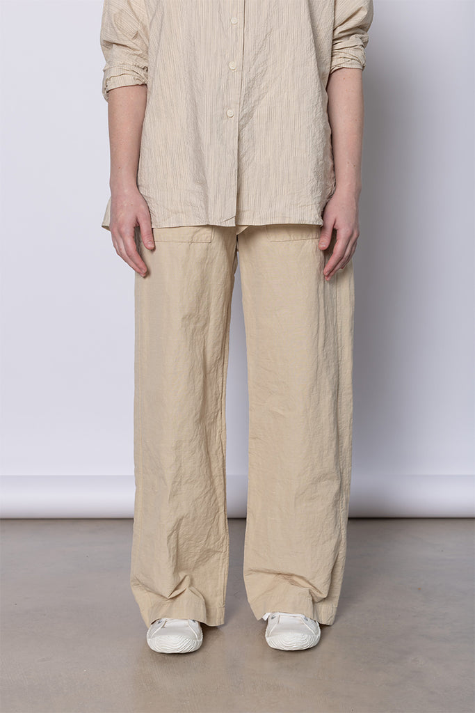Row Pant - Ivory