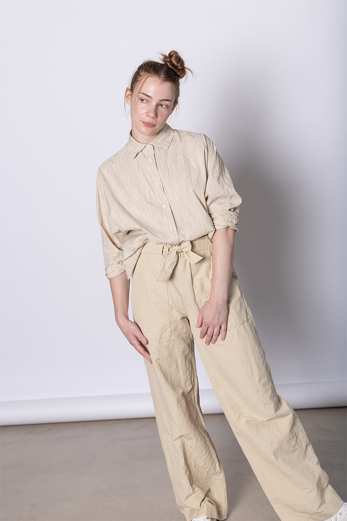 Row Pant - Ivory