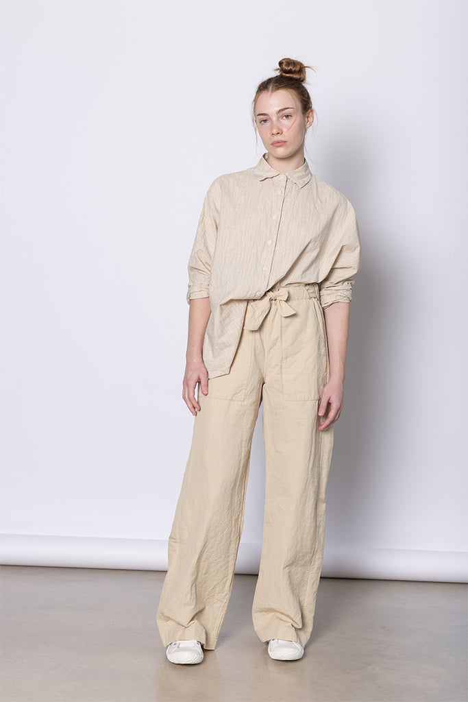 Row Pant - Ivory