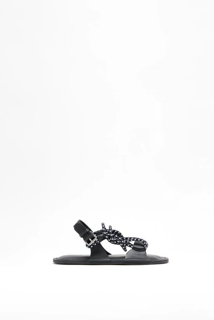 Rope Sandal - Blue/Black