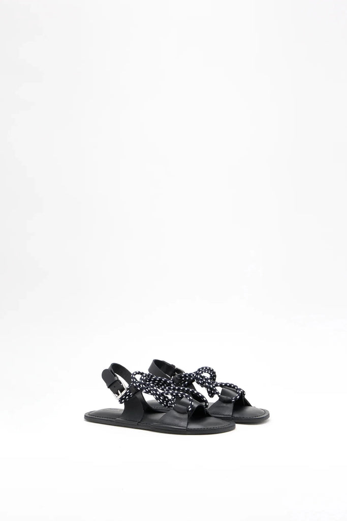 Rope Sandal - Blue/Black