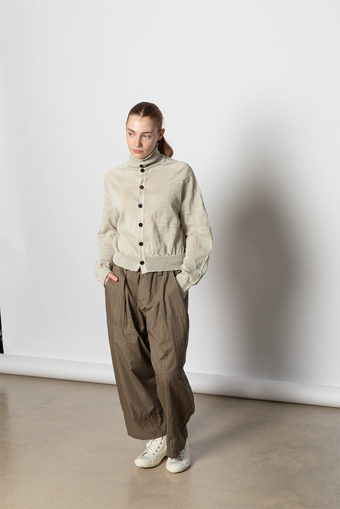 S Big Front Pocket Pants - Beige