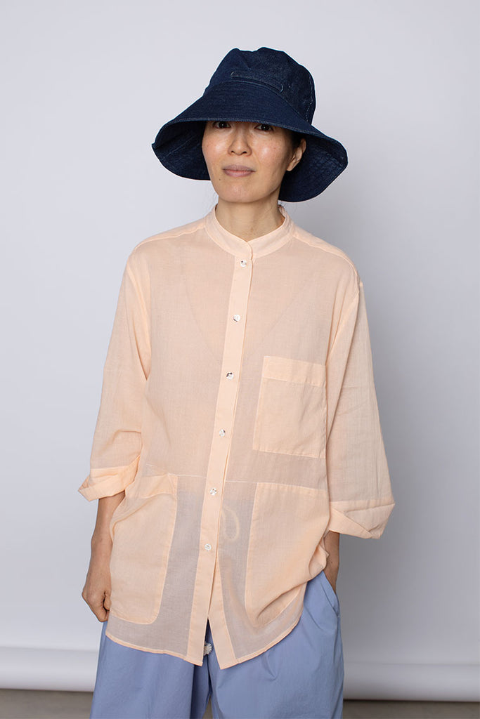 Denim Sun Hat - Indigo