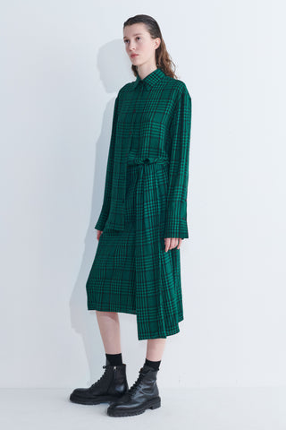 Surati Skirt - Emerald Check