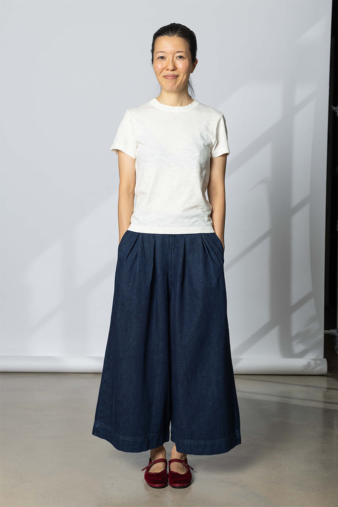 Sadie Cotton Boy Tee - Chalk