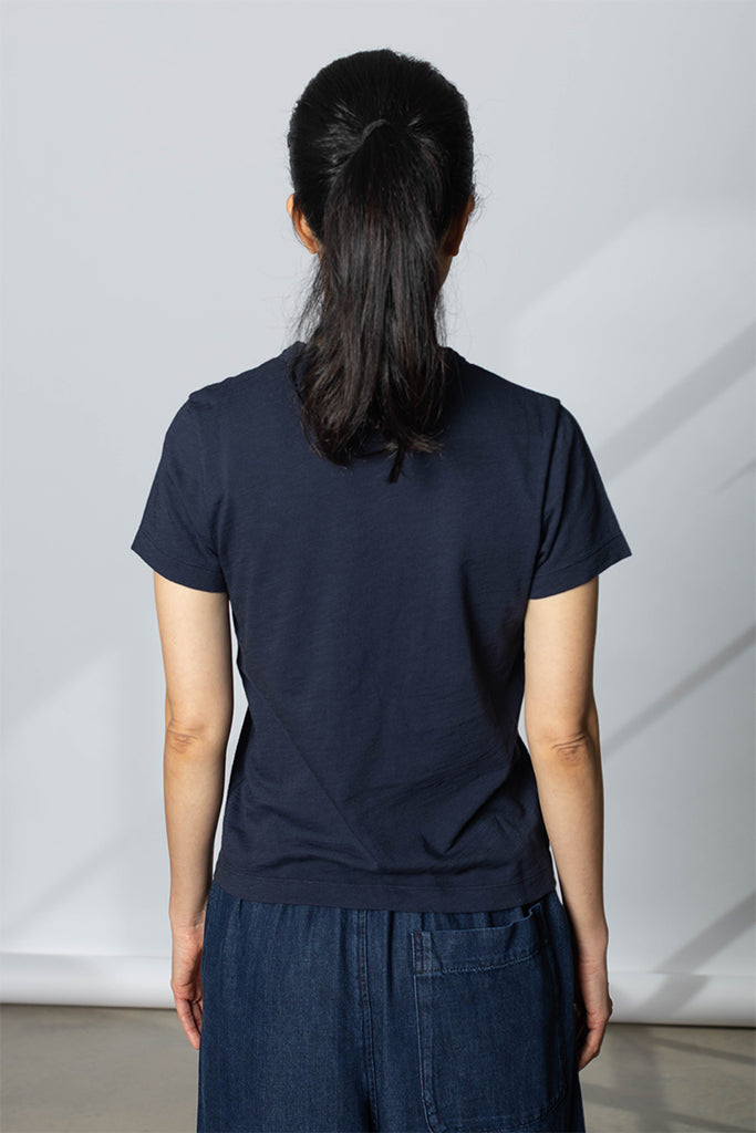 Sadie Cotton Boy Tee - Dark Indigo
