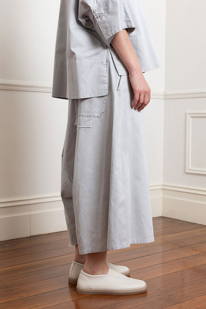 Sarouel Pants - Light Grey