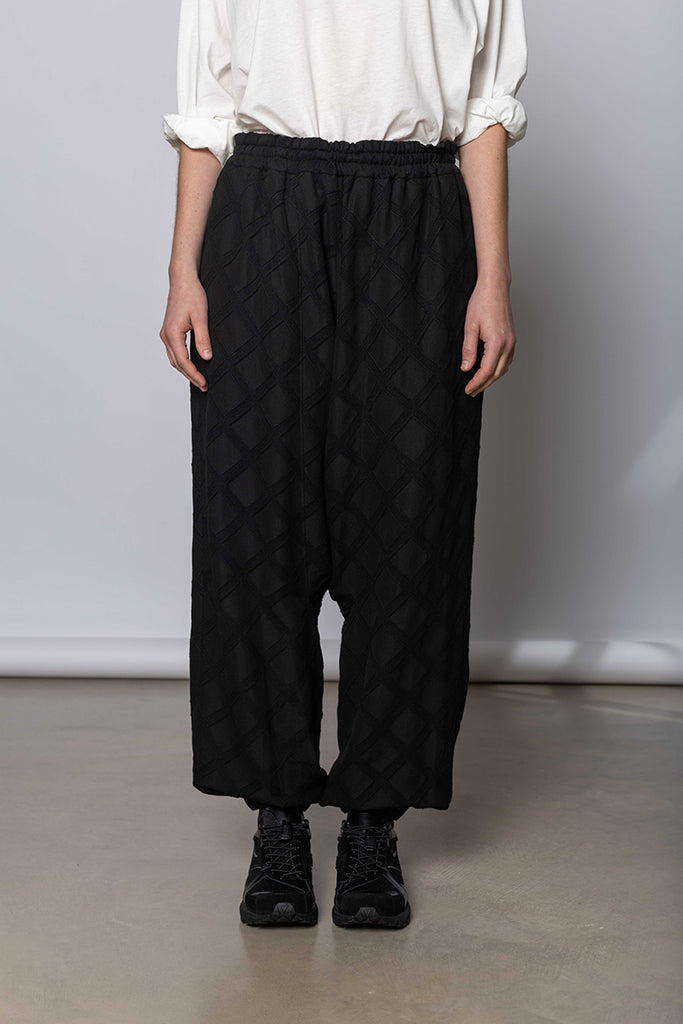 Sarouel Pants - Black/Black