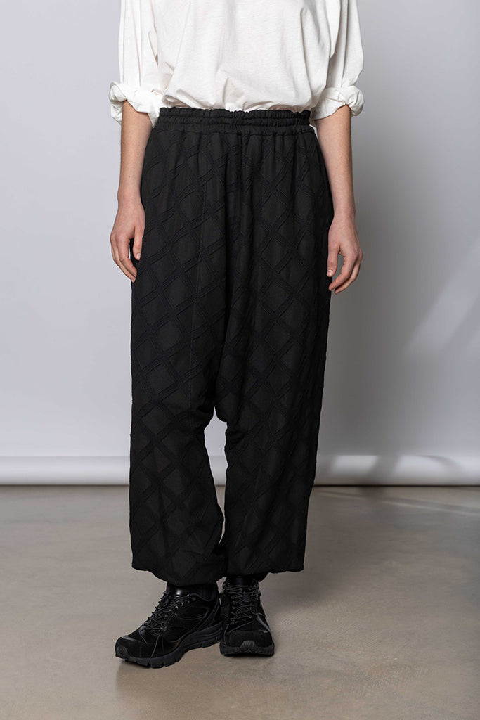 Sarouel Pants - Black/Black