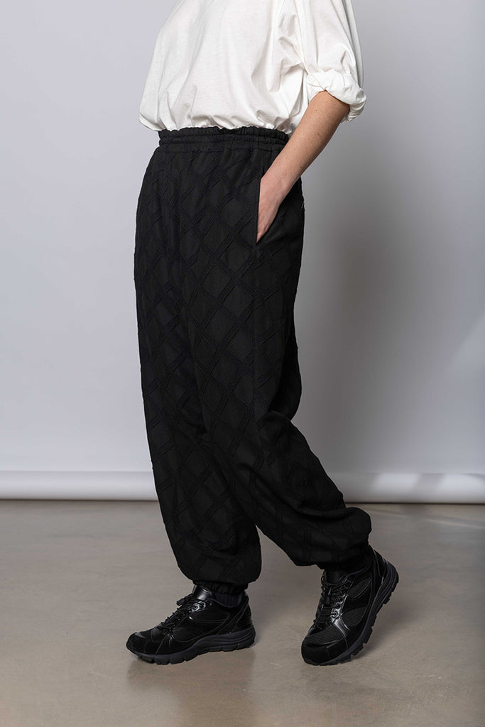 Sarouel Pants - Black/Black