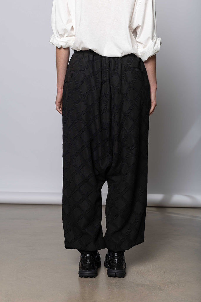 Sarouel Pants - Black/Black