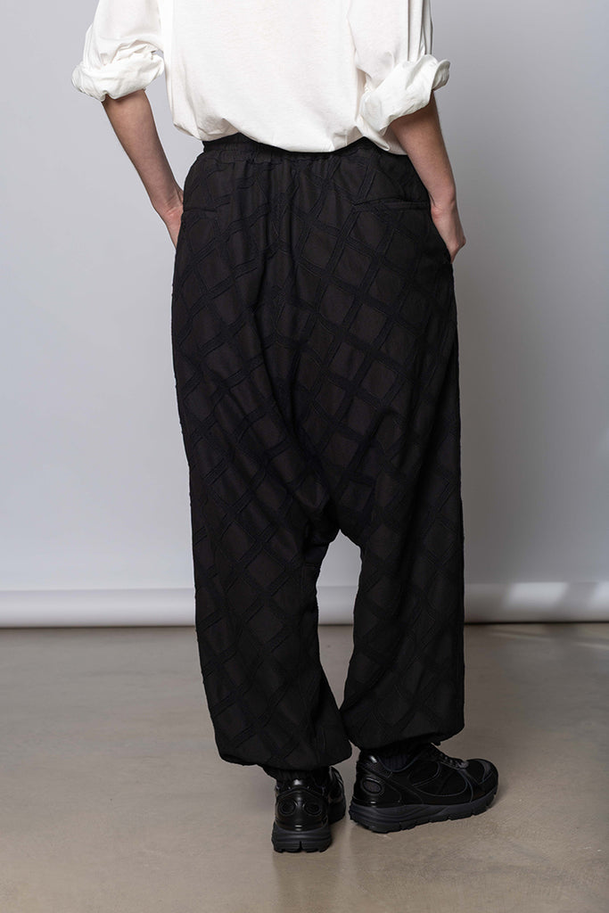 Sarouel Pants - Black/Black