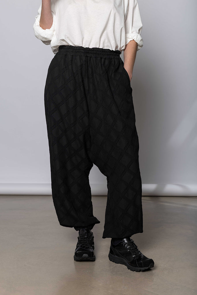 Sarouel Pants - Black/Black