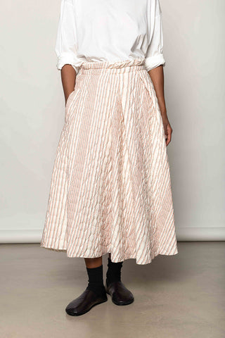 Savy Skirt - Red Stripe