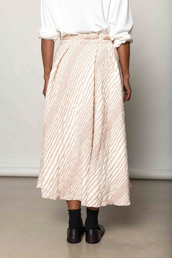 Savy Skirt - Red Stripe