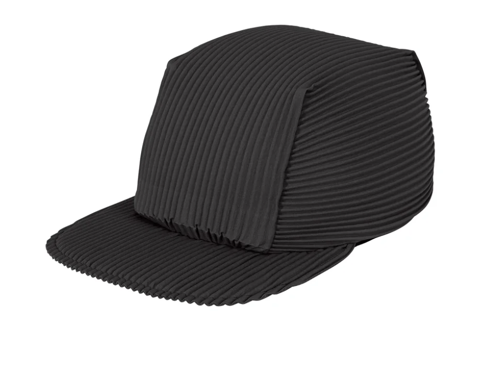 Pleats Cap - Black