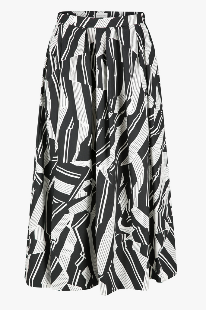 Soni Skirt - Black/White