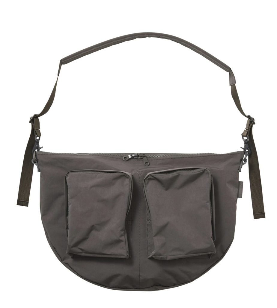 Split Yarn Medium Body Bag - Grey