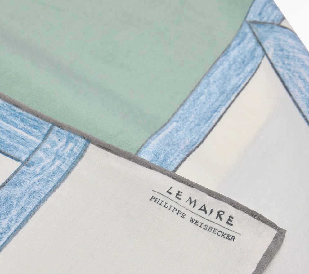 Silk Scarf - Sixty Blue Chair